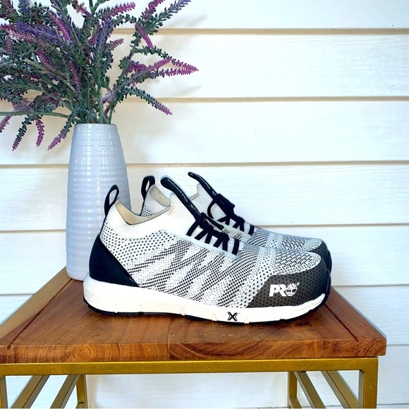 Women’s New Without Tags Timberland PRO Monochrome Knit Sneakers size 6 - Picture 1 of 7